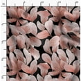 thumbnail image 2 of Soimoi Pure Silk Black Fabric By the Yard - 42 Inch Wide - Leaves Print Fabric - Nature - Inspired Elegance for Apparel and Decor Printed Fabric, 2 of 6