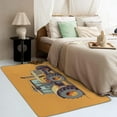 thumbnail image 3 of Tractor Rugs for Boys Bedroom - 5x7 Rug - Tractor Rug - Farm Vehicle Construction Area Rug - Boys Kids Rugs - Orange Equipment Truck Carpet, 3 of 7