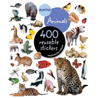 DK Kids Sticker Encyclopedia Animals Paperback, Over 600 Animal