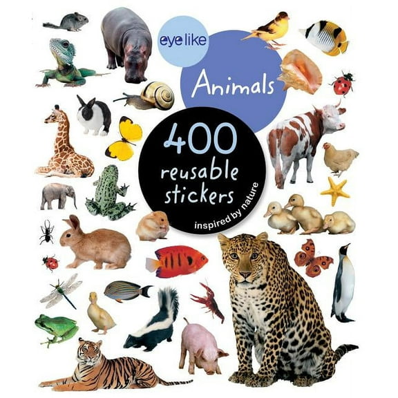 Eyelike Stickers Eyelike Stickers: Animals, (Paperback)