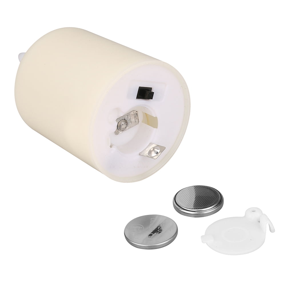 3PCS 3D Wick Flameless Flickering Candles Battery Operated with Remote Timer, Real Wax Pillar LED Votive Candles Warm Light for Party/Wedding/Home Decor