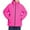 Hot Pink Jacket for Men, variant on Mrmaere Men's Hooded Zip-Up Jacket Multi-Color Option Casual Warm Outerwear for Daily & Outdoor Wear Black L