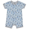 thumbnail image 5 of Cudlie 2-Pack Baby Boy Rompers – Soft Cotton, Everyday Comfort, 5 of 7