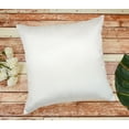 thumbnail image 3 of Aiking Home 18x18 Inches Faux Silk Square Throw Pillow Cover, Zipper Closure, White (Set of 2), 3 of 5