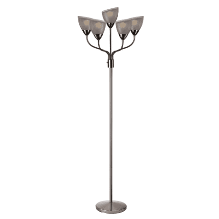 Ls Metal Floor Lamp - Lite Source LS-82117 Elitia 5 Light 70