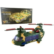 Military Toy Army Helicopter with Lights and Sound!