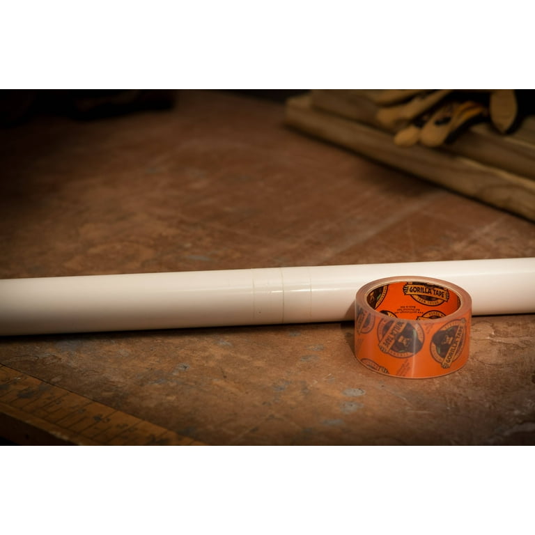 Gorilla Glue Crystal Clear Tape 18 Yard Roll Clear Color Tape Material Model 6060002