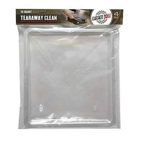 

TPG Plastics 16 qt. Tear-A-Way Replacement Trays