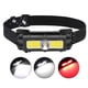 thumbnail image 4 of Bearachild ABS faro botón de presión recargable alimentado por 7 engranajes USB transpirable luz dura al aire libre Camping pesca faro Iluminación y accesorios Bearachild HA074141-01, 4 of 6