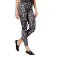 thumbnail image 1 of First Looks Leggings Sans Coutures pour Femmes Kiss Script, Noir, Moyen / Grand, 1 of 3