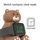 thumbnail image 5 of Soporte Del Cargador Lindo Oso Cargador Inalámbrico Cradle Dock Stand para Apple Watch Ultra 49mm (Marrón), 5 of 7
