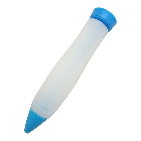 

Cups Large Cup Ice Coffee Cups Baking Tools Ice Cream Cup Ice Tube Silicone Nozzle Dessert Decoration Cake Pen Cake DIY Graffiti Pen Squeezing Cream Pen Blue