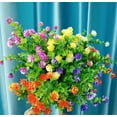 Kihbxv Clearance Faux Flowers for Outdoor Planters Imitation Seven