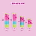 thumbnail image 6 of Insualated Water Bottle with Straw - 12oz Stainless Steel Water Bottle with Dual Spouts, Leak-Proof, BPA-Free, Double Wall Vacuum Keeps Cold for 24 Hours for Sports, Travel (Aquamarine Blue), 6 of 6