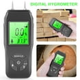 thumbnail image 1 of AMERTEER Electric Digital Moisture Meter 2 Pin Precision Moisture Tester with LCD Display Water Leak Damp Detector Portable Humidity Tester for Wood Logs Firewood Hardwood, 1 of 8