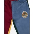 thumbnail image 3 of Harry Potter Hogwarts Crest Adult Colorblock Corduroy Pants-Medium, 3 of 7