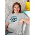 thumbnail image 2 of Make Your Mark Design There's Dog Hair Funny T-Shirt Gift for Puppy Mom or Parent & Women (Distressed) Light Grey, 2 of 8