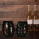 thumbnail image 4 of Juego de 5 abridores de vino con bomba de aire a presión y tapón para el hogar. Mango de caoba, 4 of 8