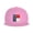Pink, variant on Snapback Hat Retro North-Carolina Flag Adjustable Flat Bill Brim Hat for Men Women Casual Wear Black