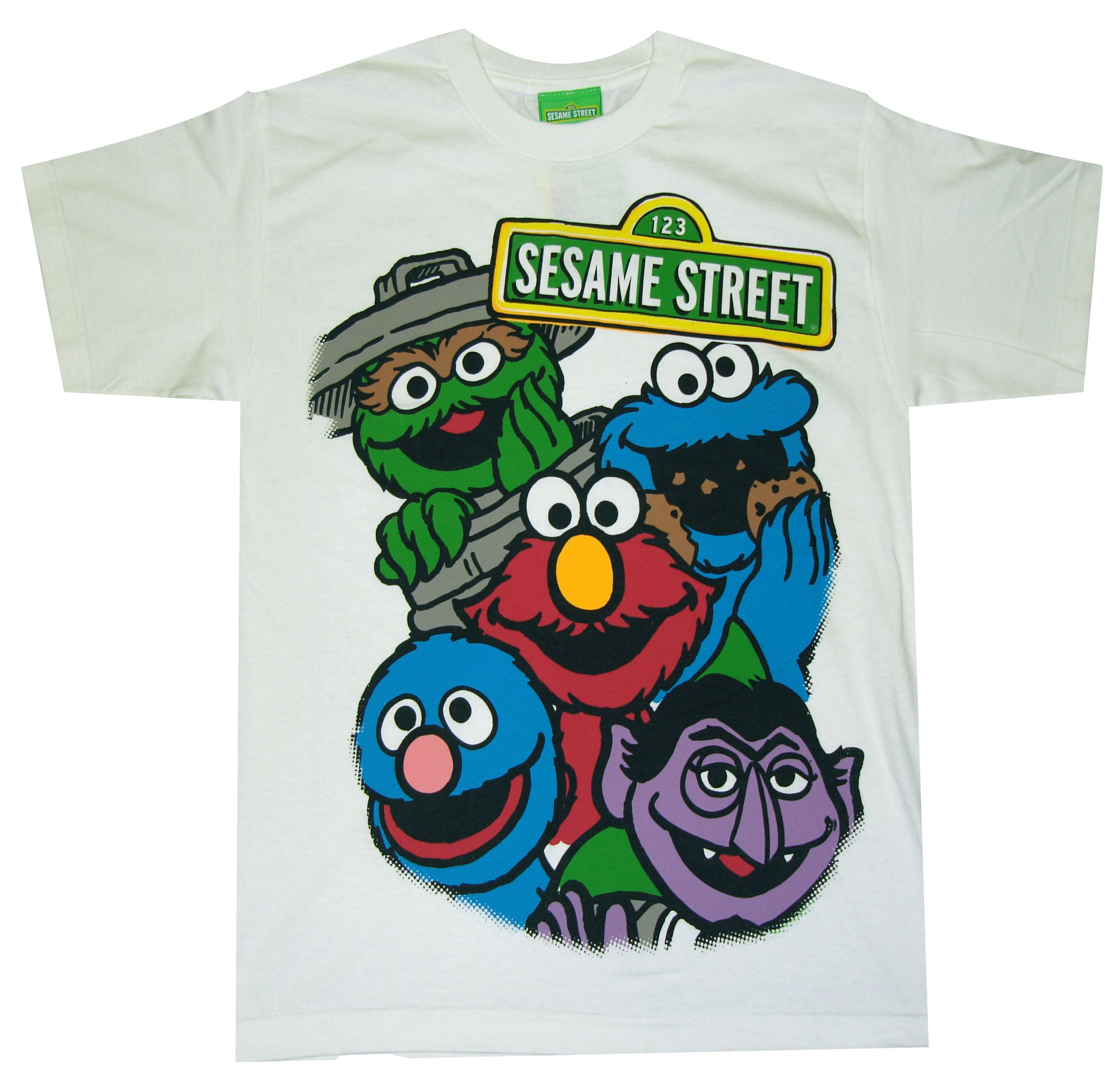 Sesame Street Bright Group Youth T-Shirt - Walmart.com