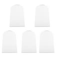 thumbnail image 3 of GAXIRE 5Pcs Desktop Irregular Shape Mirror for Personal Use and Makeup Supplies Silver 7.9x3.9in, 3 of 8