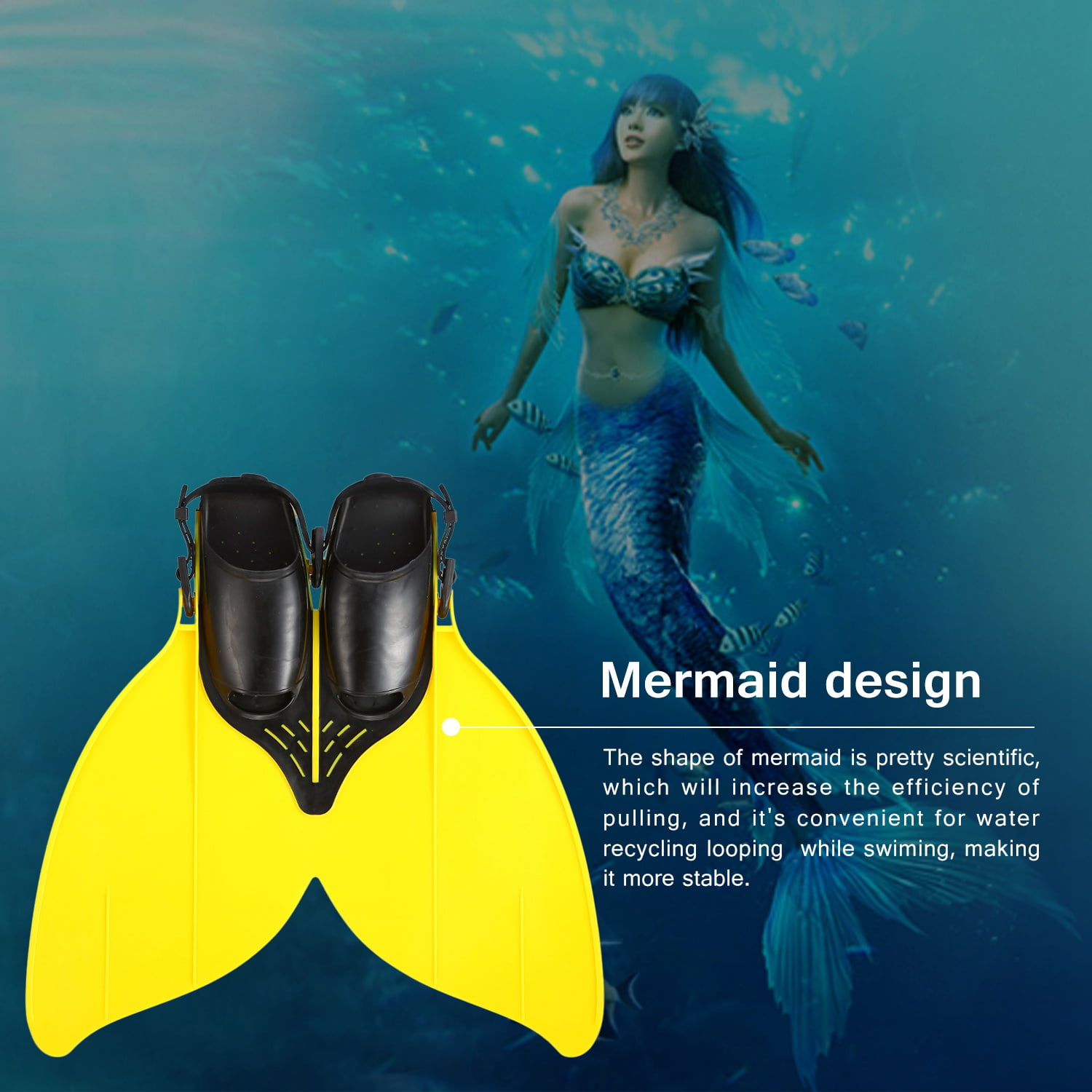 Mermaid Tails With Monofin For Swimming By Fin Fun In Kids And Adult Sizes Limited Edition - Foto 7