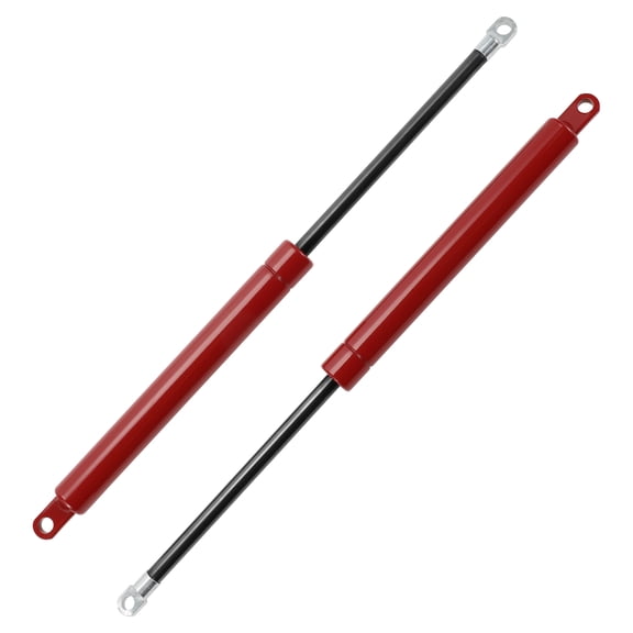 Unique Bargains 2Pcs 133Ib/600N/60kg 15"/380mm Lift Supports Struts Gas Spring Metal Red