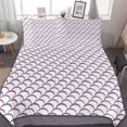 thumbnail image 1 of HAHDAXIA Repeat Pattern Bedding Solid Comforter Set for All Seasons,3 Pieces(1 Comforter+2 Pillowcases),Soft Microfiber Bedding Set Queen(90"x90"), 1 of 7