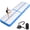 Blue-6.6ft*3.3ft*4in(2*1*0.1m), variant on Blue 6.6ft*3.3ft*4in(2*1*0.1m) Inflatable Gymnastics Tumbling Mat for Cheerleading Yoga