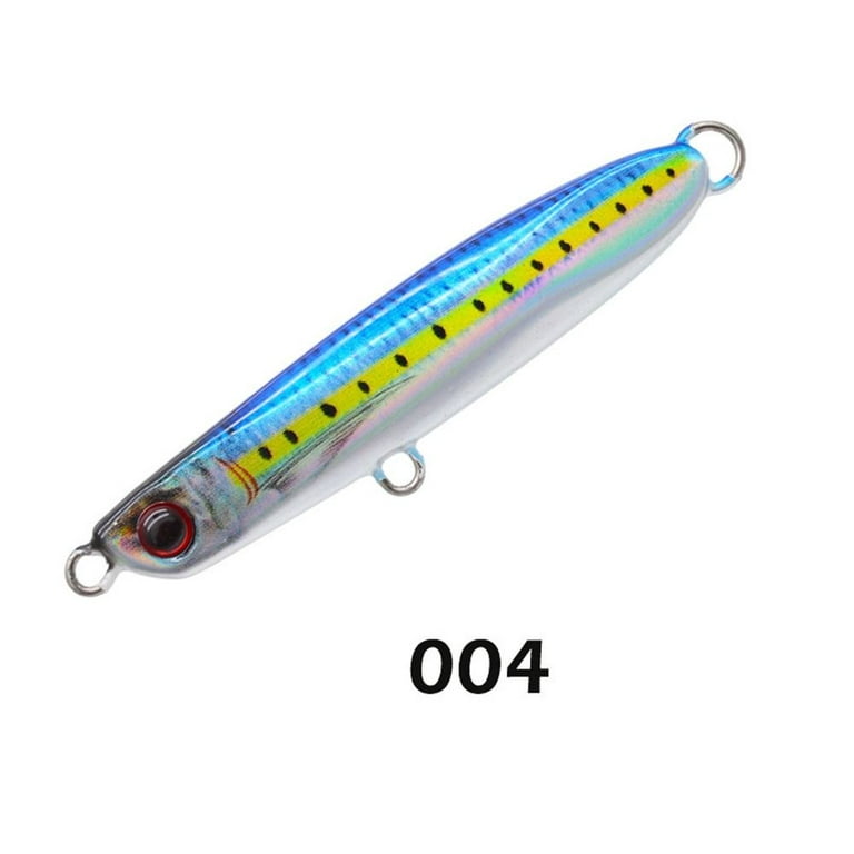 Spinning Baits Jig Bait Lead Casting Metal Fishing Lure Spanish mackerel