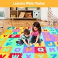 thumbnail image 3 of Infans Kids Foam Interlocking Puzzle Play Mat w/Alphabet & Numbers 72-Piece Set, 3 of 7
