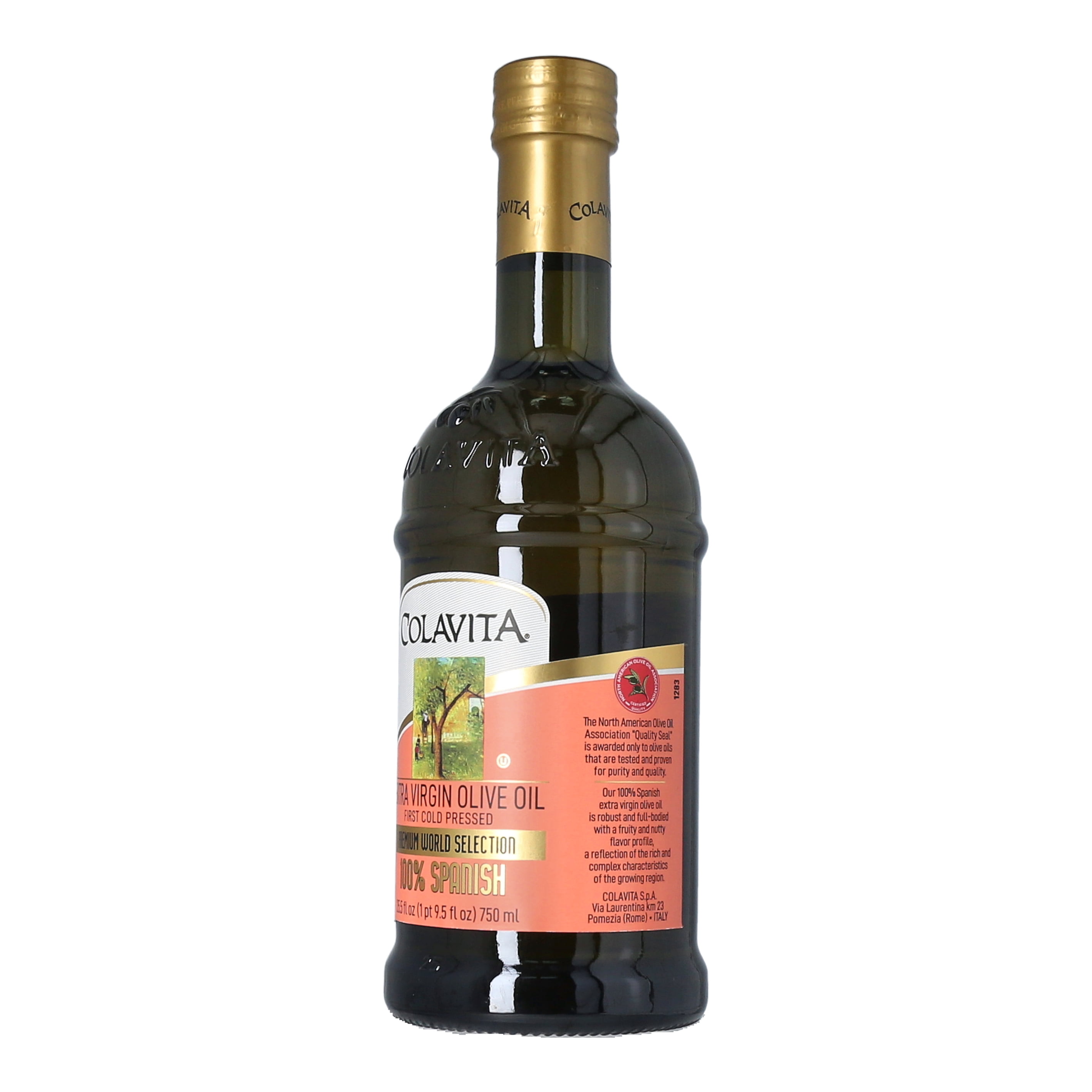 Colavita Extra Virgin First Cold Pressed Spanish Olive Oil, 25.5 Fl Oz