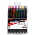 thumbnail image 1 of Bolígrafo de Gel Líquido Pentel EnerGel Kuro, línea media (0.7 mm), tinta surtida, paquete de 24, 1 of 1