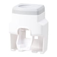 thumbnail image 1 of Visland Automatic Toothpaste Dispenser Set Easy to Install Wall-Mounted Toothpaste Squeezer with Toothbrush Holder Bathroom Accessories, 1 of 7