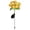B1#Yellow, variant on Solar Powered Rose Flower Stake Lights, Color Changing LED Garden Floral Pathway Lamp, Outdoor Decorative Flower Light Stakes, Yard Landscape Lighting, Realistic Artificial Rose Solar Ornament