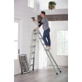 thumbnail image 2 of COSCO 18ft Reach Height Aluminum Multi-Position Ladder ,300 lb. Load Capacity Type IA Duty Rating, 2 of 9