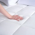 thumbnail image 4 of Allswell Sensacool 2" Cooling Pillow Top Fitted Mattress Topper, Queen, Hypoallergenic, 4 of 8
