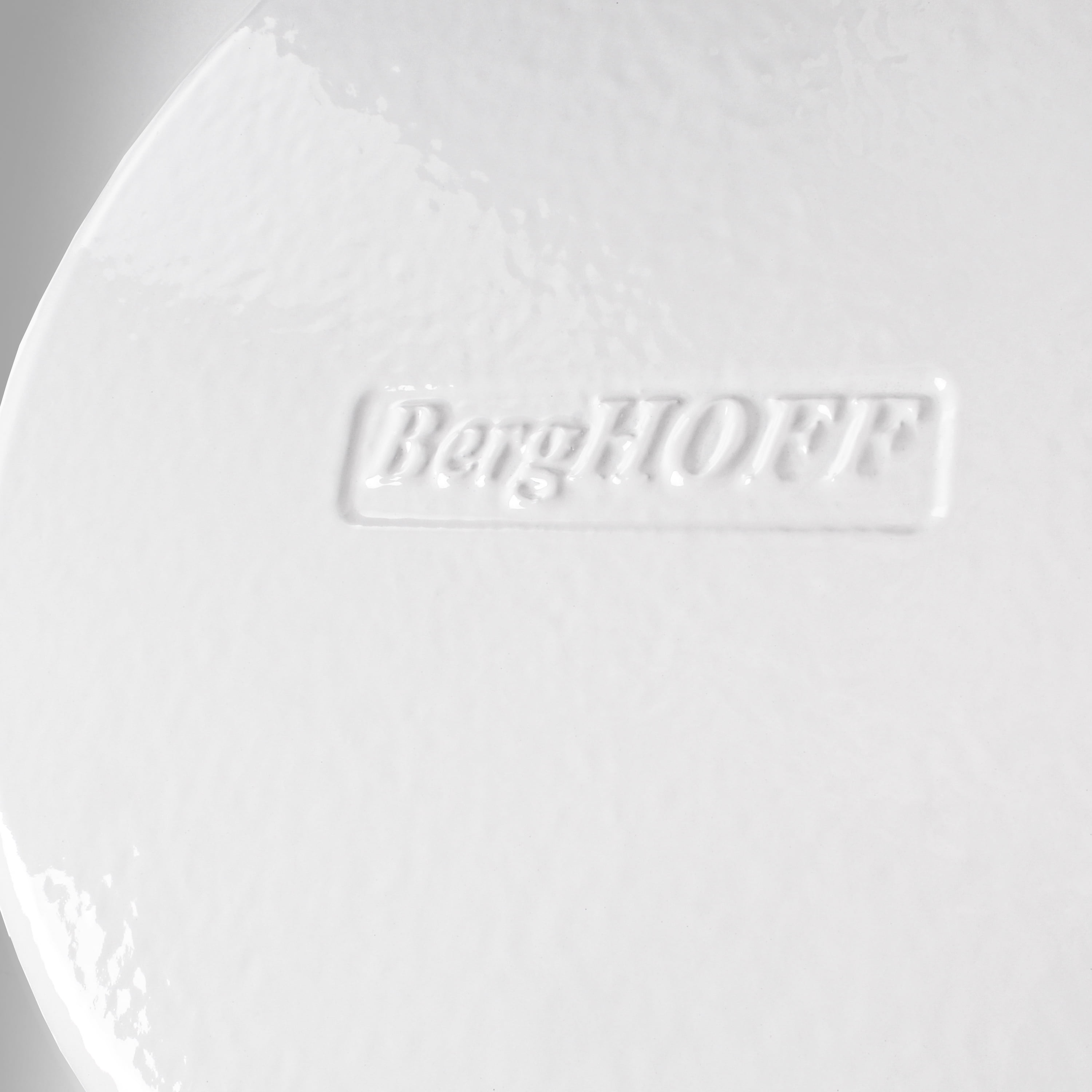 BergHOFF Neo Cast Iron Square Grill Pan 11", White