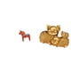 thumbnail image 1 of Figura de escritorio,Artesanía tradicional sueca de estatuas de caballos,Figura creativa de caballo de Dalecarlian,Figura de escritorio,Figura de cerdito de la suerte para, 1 of 8