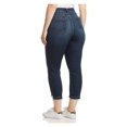 thumbnail image 2 of VINCE CAMUTO Womens Blue Cropped Jeans Plus Size: 24W, 2 of 4