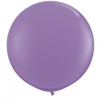 Koyal Wholesale Round Latex Giant Balloon (Pack of 2), 3', Spring Lilac