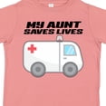 thumbnail image 4 of Inktastic My Aunt Saves Lives- Ambulance Boys or Girls Toddler T-Shirt, 4 of 5