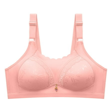 

TZNBGO Push Up Bralette Womens Backless Bra Womens Minimizer Bra Wireless Bralette Women s Lace Comfortable Breathable Anti-exhaust Printing Non-Wired Bra Up No Wire Bra Underwear Shrim6150