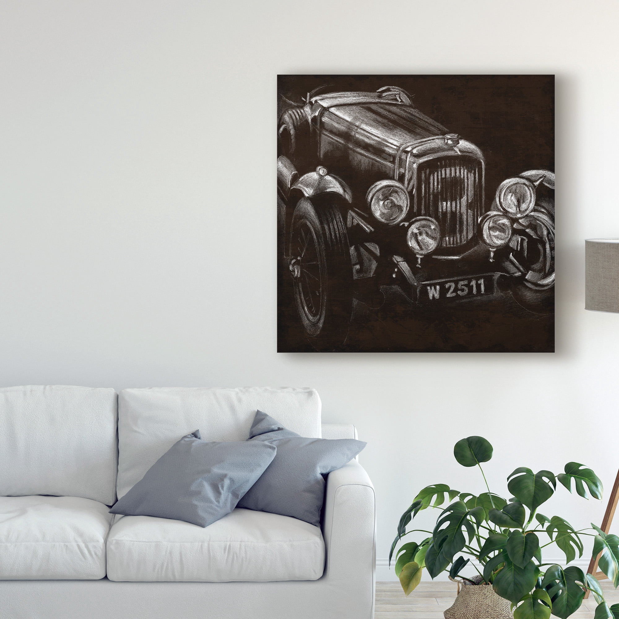 Trademark Fine Art 'Vintage Grand Prix I' Canvas Art by Ethan Harper