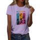 thumbnail image 2 of Moonsky Camiseta unisex Huntrix Dem-0n, colores cómodos, camiseta Huntrix para niñas, camiseta Mira Rumi Joey, merchandising, regalo juvenil para fans del K-pop (Morado claro L), 2 of 4
