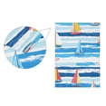 thumbnail image 5 of Yayeee Garden Flag 12" x 18" Double Sided Outdoor Yard Lawn Holiday Decorations, Yellow Sailboats, 5 of 6