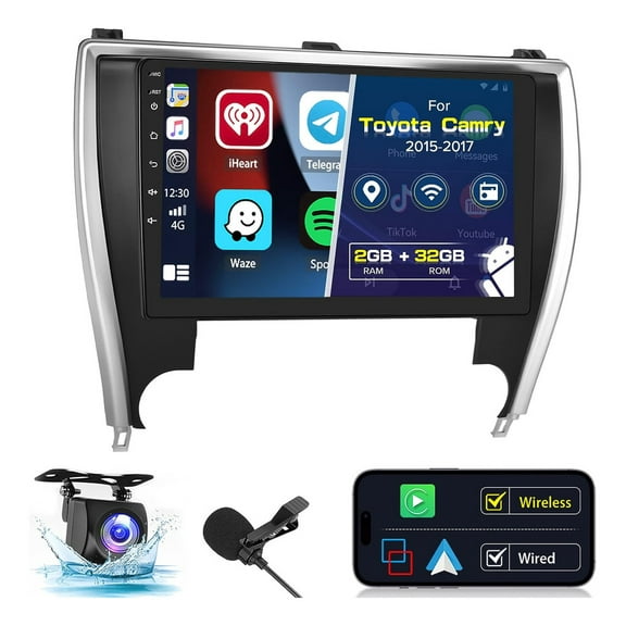 Stereo Toyota Camry 2015-2017 Android Carplay GPS 2G 32G