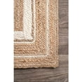 thumbnail image 3 of KH Handloom Handmade Hand Braided Natural Jute Area Rug For Living Room, Jute Floor Mat, Centre Table Carpet, Home Decore Rug, 3 of 5