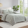 thumbnail image 6 of Better Homes & Gardens Botanical 3-Piece Comforter Set, Green, King, All Ages, 6 of 9
