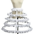 thumbnail image 5 of TIERPOP Petticoat Cage Crinoline Wedding Accessories 2/3/4/5 Hoops for Women Girls, 5 of 19